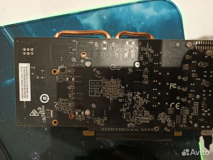 Видеокарта rx580 8gb