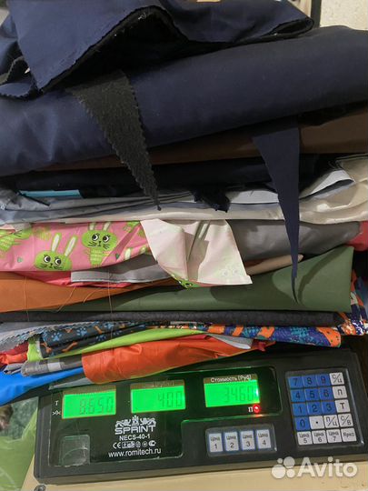 Отрезы плащевой ткани