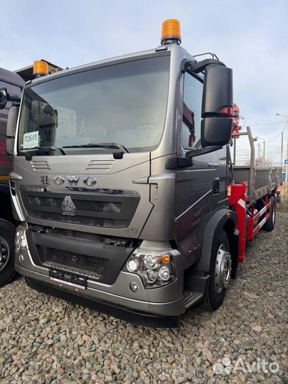 Бортовой грузовик Howo T5G с КМУ XCMG, 2024