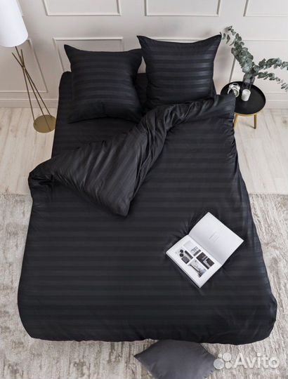Белье постельное 2- х спальное / Однотонный/ Новый