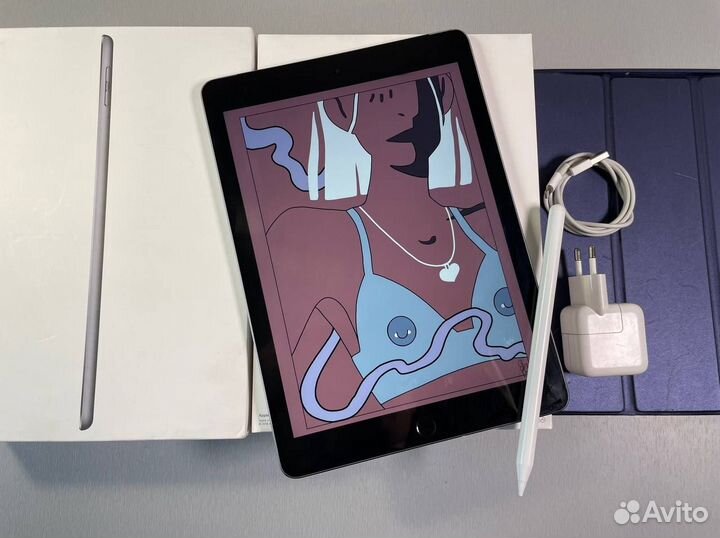 iPad 128gb LTE + Стилус + Procreate