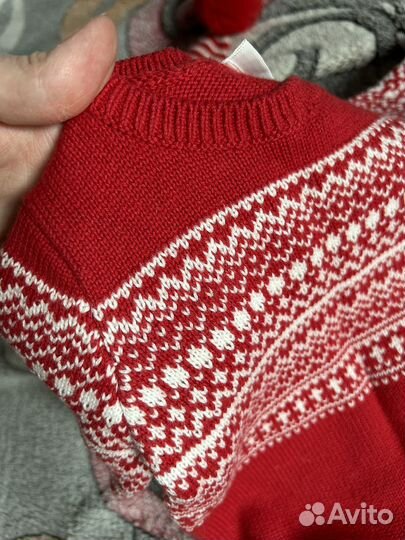 Косюмчик новогодний next, 3 месяца