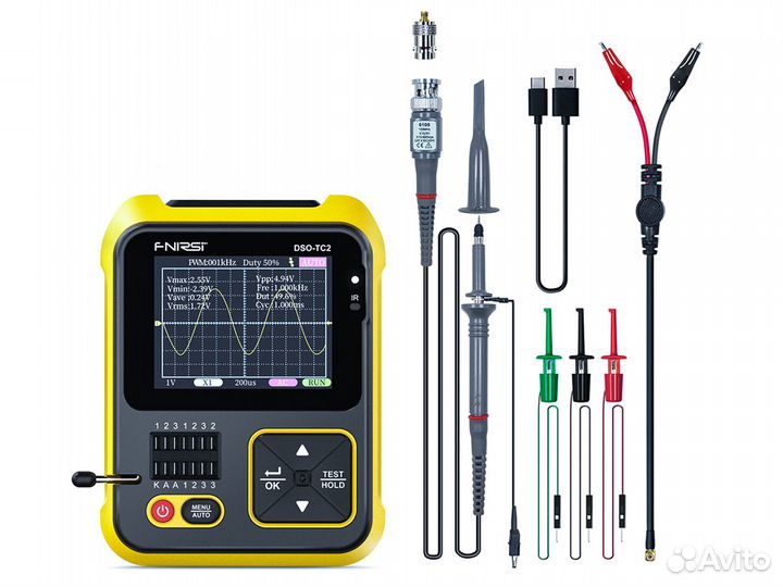 LCR осциллограф fnirsi DSO-TC2 DSO-TC3(ESR)