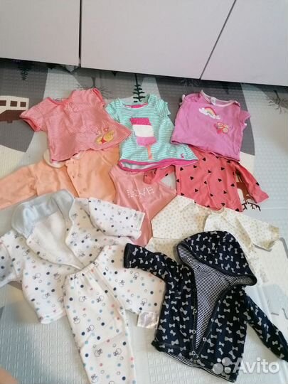 Детские вещи пакетом от 0 до года