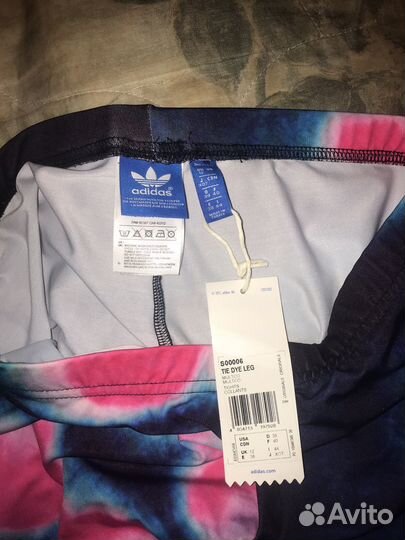 Лосины спортивные adidas TIE DYE LEG