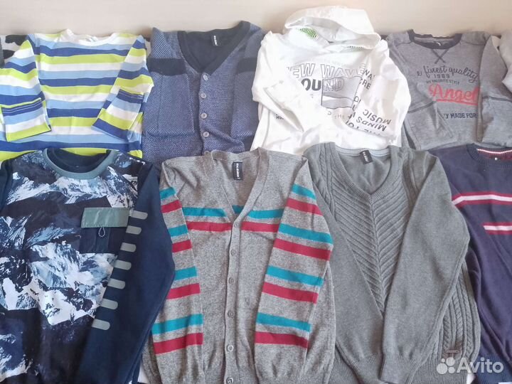 Вещи пакетом для мальчика р134-140-146
