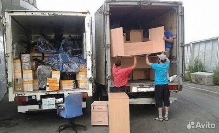 Грузчики переезды разнорабочие газели