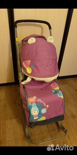 Санки коляска ника