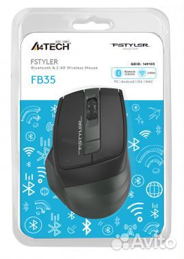 Мышь A4Tech Fstyler FB35 (Bluetooth)