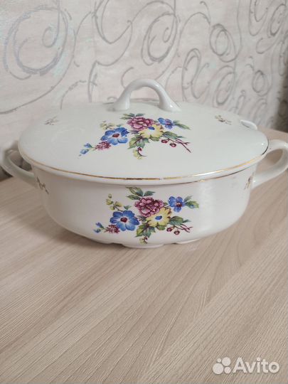 Антикварная супница
