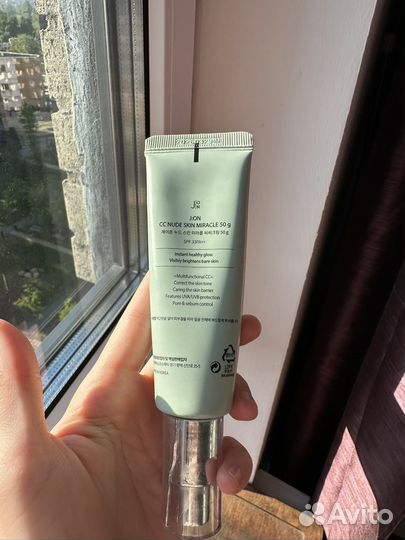 Корейский тональный cc-крем для лица SPF 33