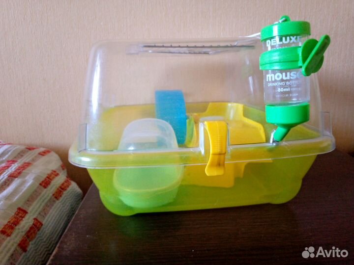 Клетка для хомяка пластиковая