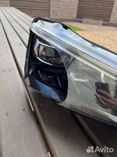 Фара правая skoda rapid