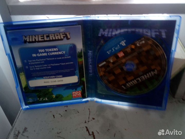 Диски на ps4 майнкрафт