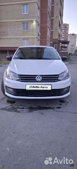 Volkswagen Polo 1.6 AT, 2016, 242 000 км