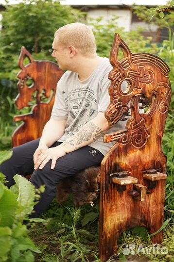 Скамья шведская (уличная мебель)