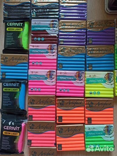 Набор для творчества из пластики и смолы