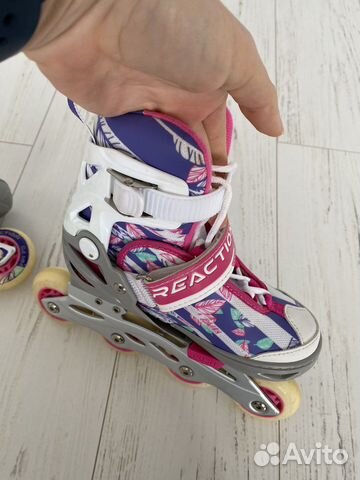 Роликовые коньки детские раздвижные