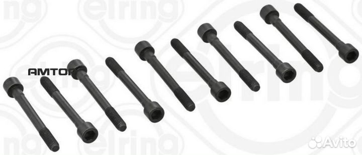 Elring 709940 Комплект болтов головки блока цилинд
