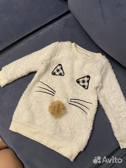 Свитшот детский киса 98