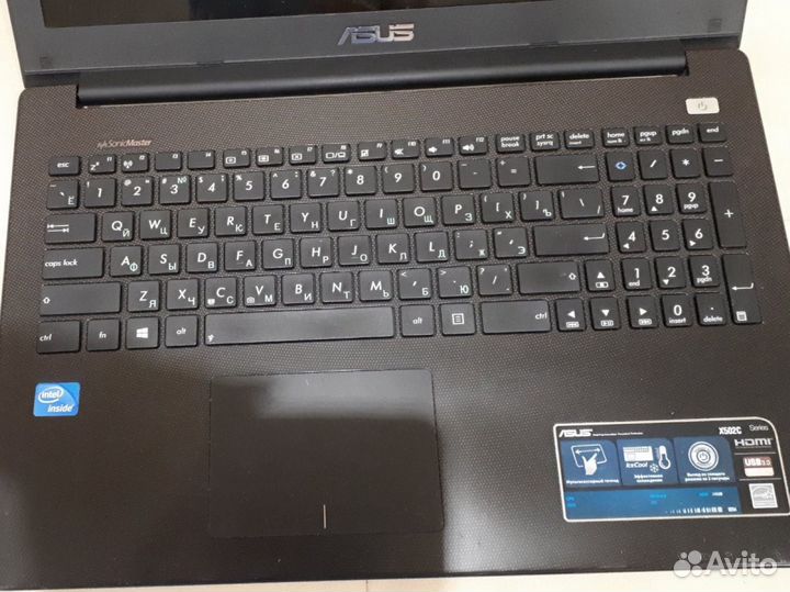 Ноутбук asus x502c