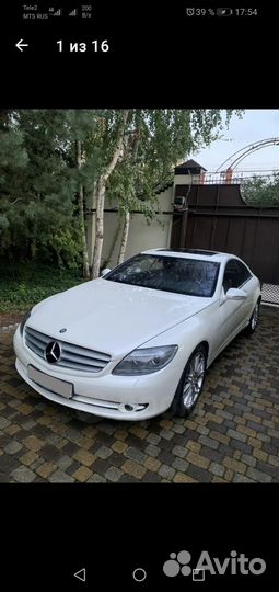 Полный комплект обвесов Mercedes CL 2009г