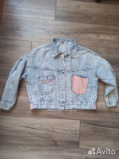 Джинсовая куртка женская 46 48