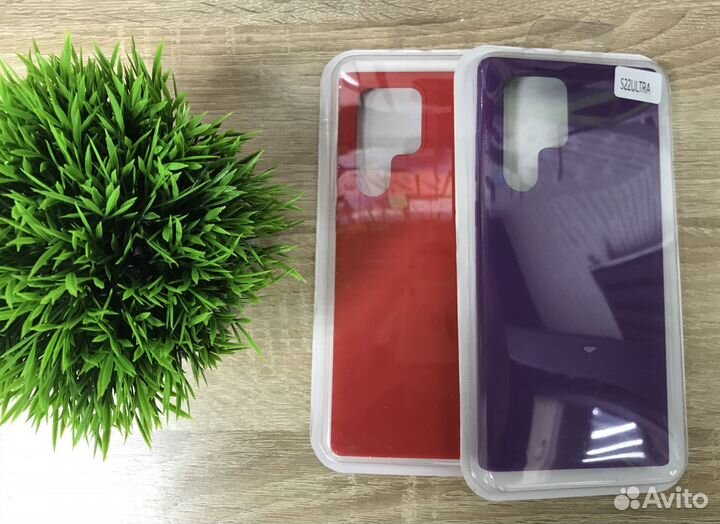 Чехол на Samsung S22/S22 Ultra Silicone Case