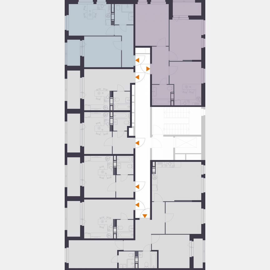 1-к. квартира, 42,4 м², 9/10 эт.