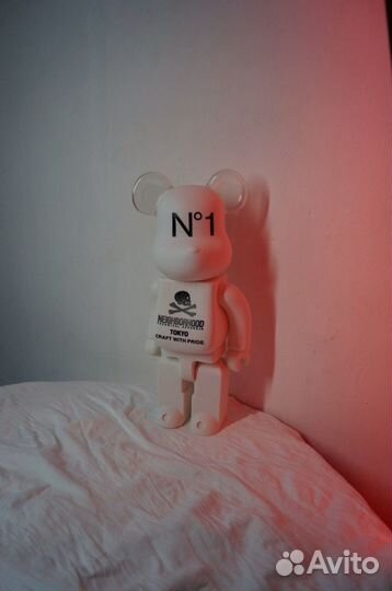Neighborhood bearbrick kaws 27 см фигурка