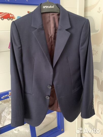 Пиджак школьный для мальчика 134