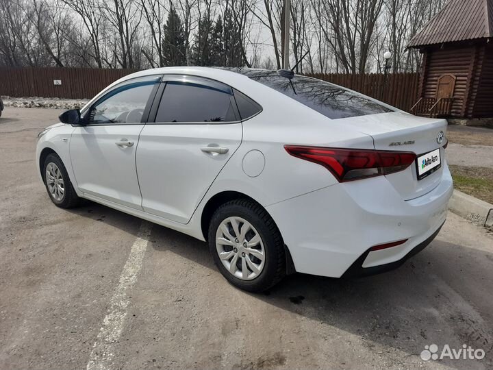 Hyundai Solaris 1.6 AT, 2018, 92 560 км