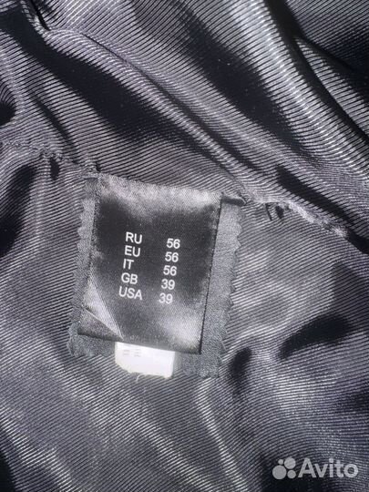 Кожана куртка мужская