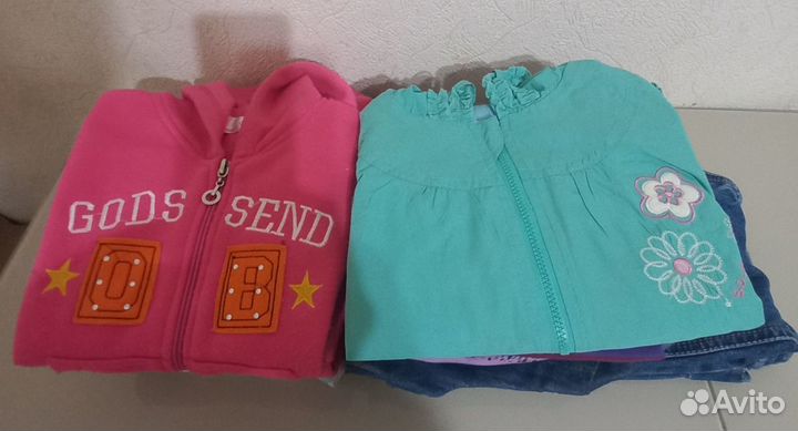 Вещи пакетом на девочку 92-104 см