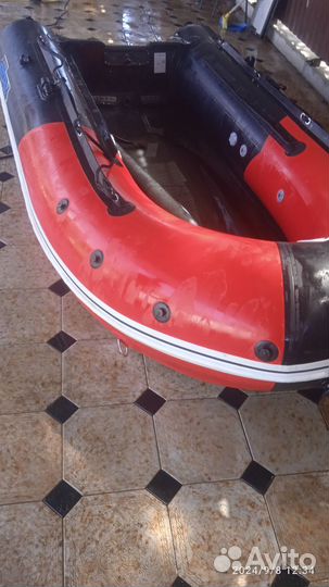 Пвх storm line 340 мотор Меркурий 9.9