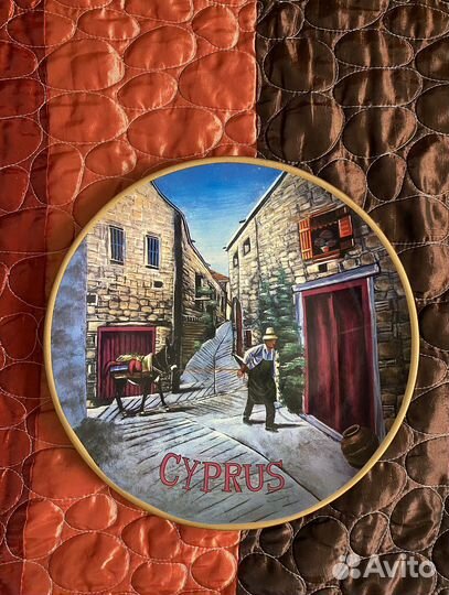 Тарелка настенная декоративная панно