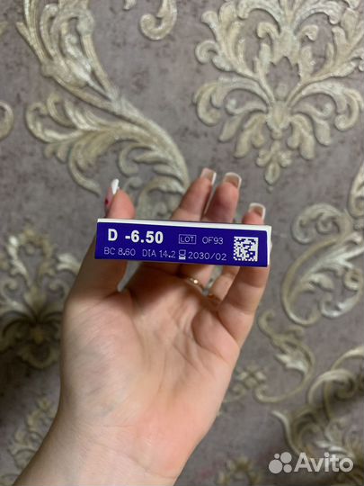 Линзы контактные