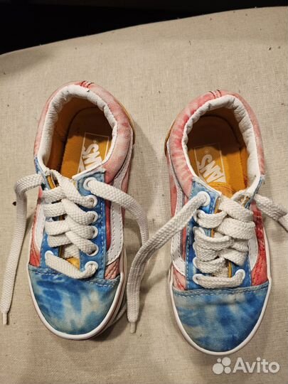 Кеды vans детские