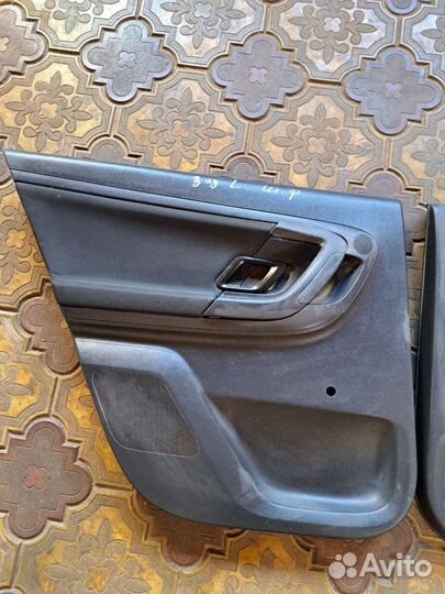 Обшивка двери задний левый Skoda Fabia