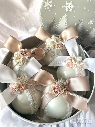 Новогодние игрушки ручной работы