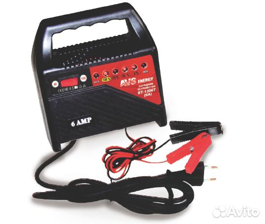 Зарядное устройство AVS Energy BT-1206 (0-6А)