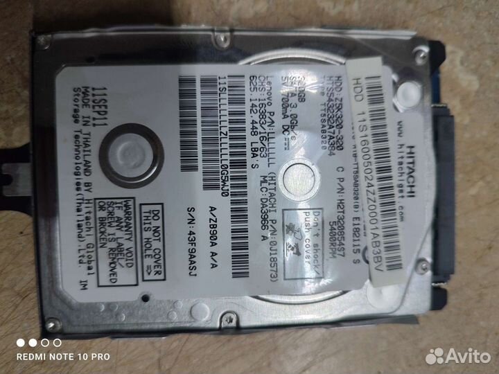 Жесткий диск для ноутбука 320 гб