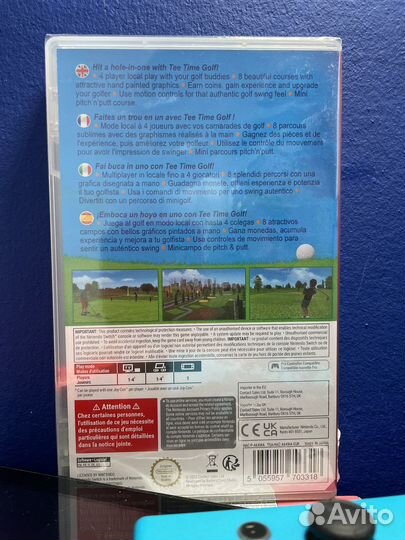 Tee Time Golf Nintendo Switch