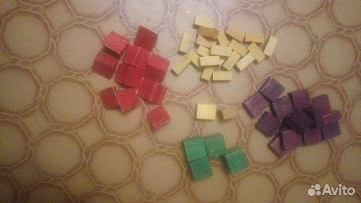 Игрушки детские строительные кубики СССР