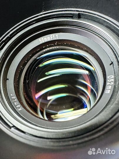 Объектив Kamlan 50 mm f/1.1 Sony E