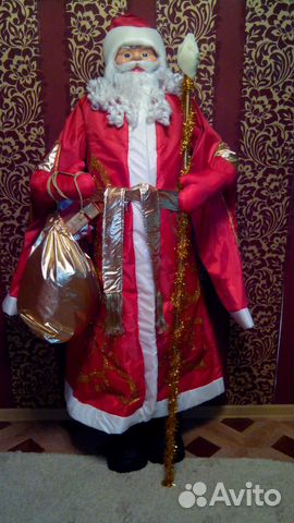 Фигура Дед Мороз H180 cm