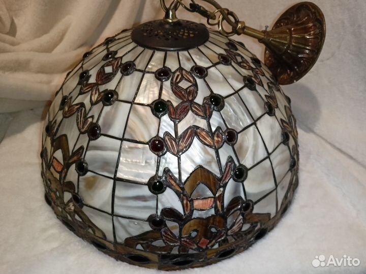 Светильник, люстра в стиле Тиффани, винтаж