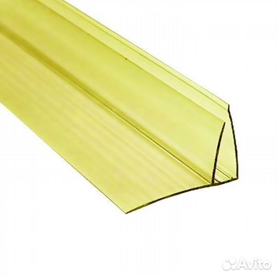 Пристенный профиль для поликарбоната 8-10мм