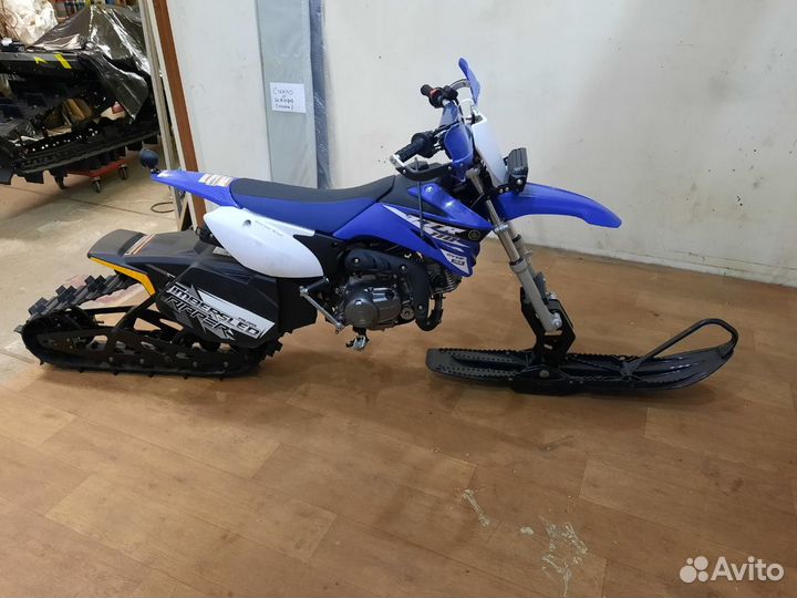 Мотоцикл Yamaha TTR 110 плюс гусеница Timbersled
