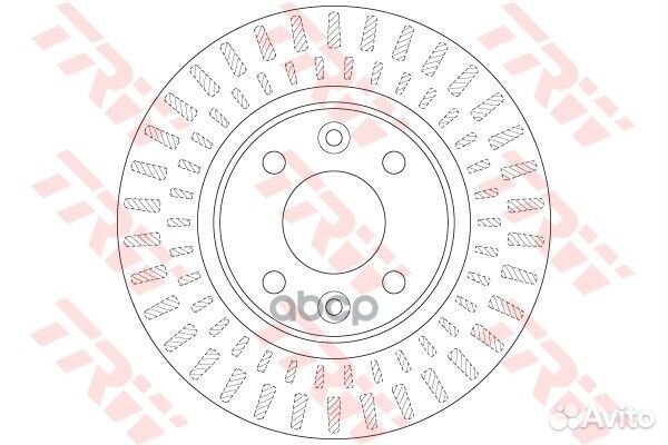 Диск тормозной renault logan II/sandero II/clio